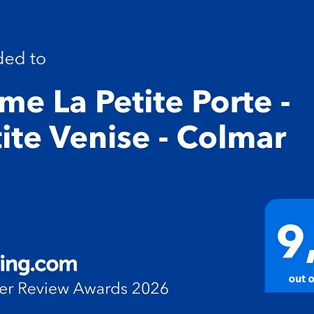 Vakantiehuis La Petite Porte - Petite Venise - Colmar